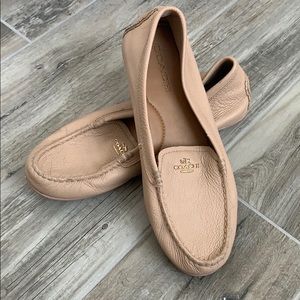Coach Leather Loafers | Tan | Sz 9.5 | Worn
